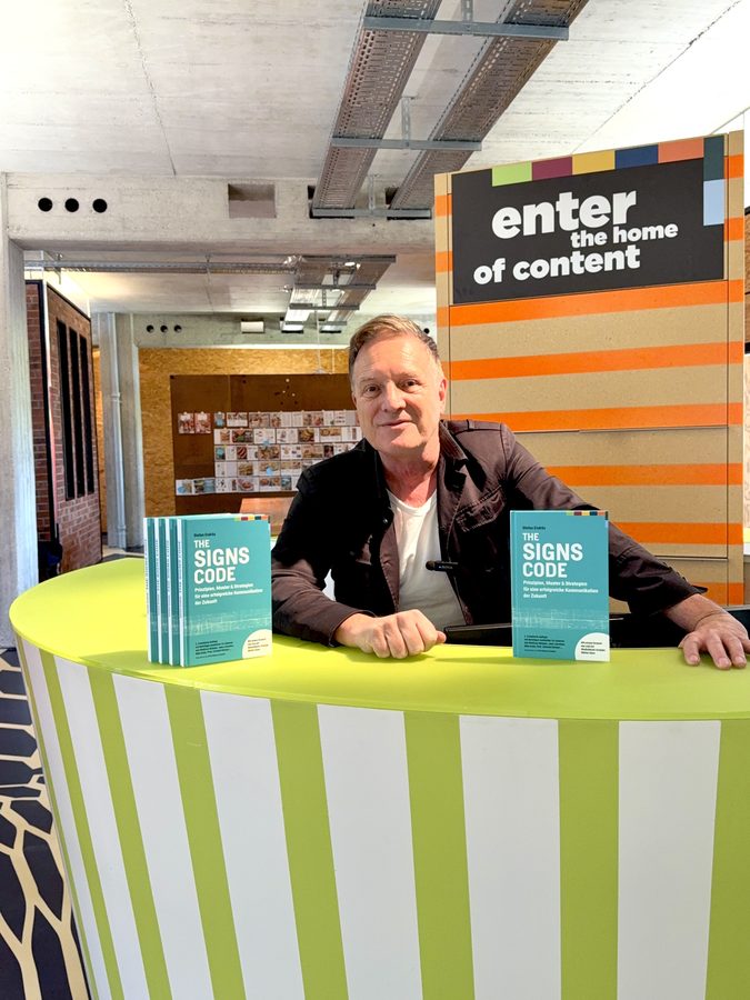 Stefan Endrös bei Buchpräsentation