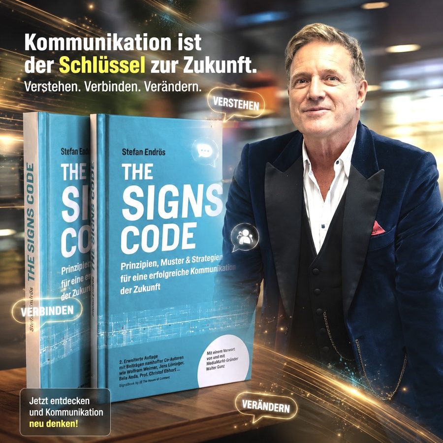 Stefan Endrös – Speaker und Autor The Signs Code